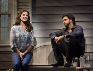 Brooke Shields and Raul Esparza Photo